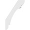 Ekena Millwork 6-in. W x 22-in. D x 34-in. H Olympic Architectural Grade PVC Knee Brace BRCP06X22X34OLY - alternate 5